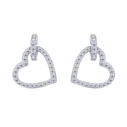 [Everoly JW]Dainty Heart Shape Earrings