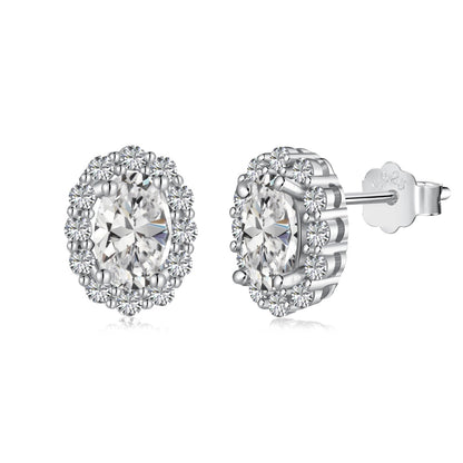 [Everoly JW]Delicate Unique Oval Cut Daily Earrings