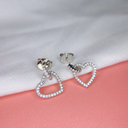 [Everoly JW]Dainty Heart Shape Earrings