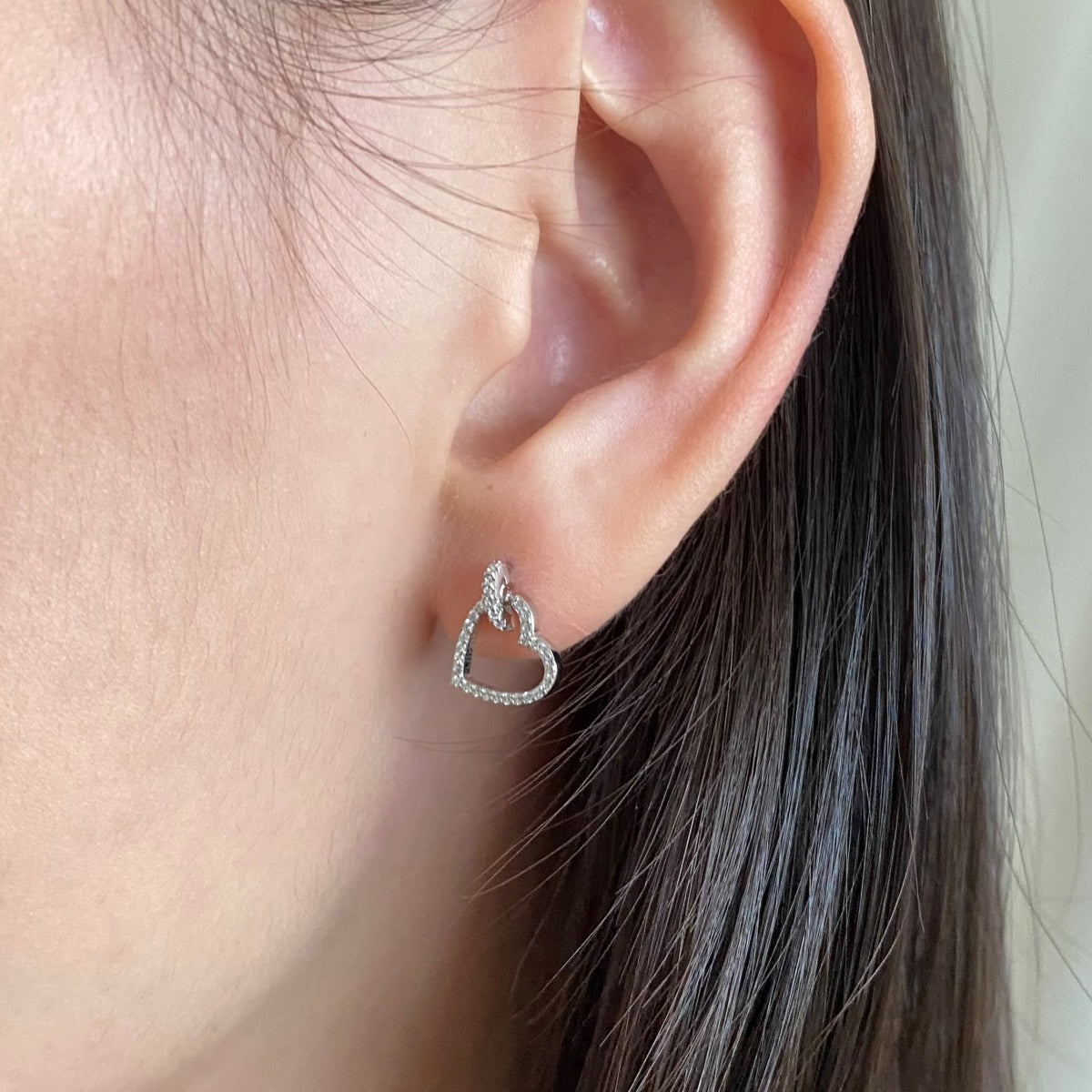 [Everoly JW]Dainty Heart Shape Earrings