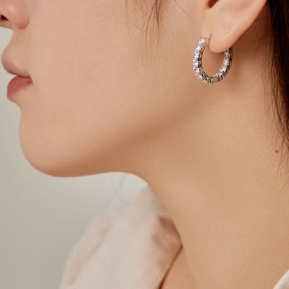 [Everoly JW]Unique Round Cut Daily Earrings