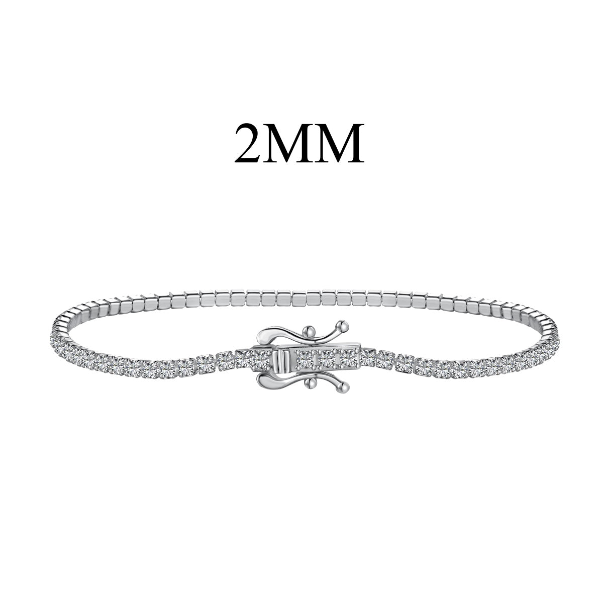 [Everoly JW]Radiant Colorful Round Cut Party Bracelet