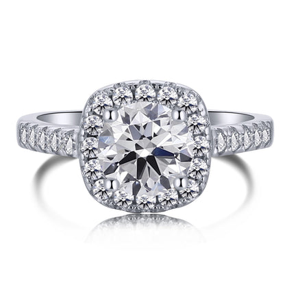 [Everoly JW]Dazzling Resplendent Round Cut Wedding Ring