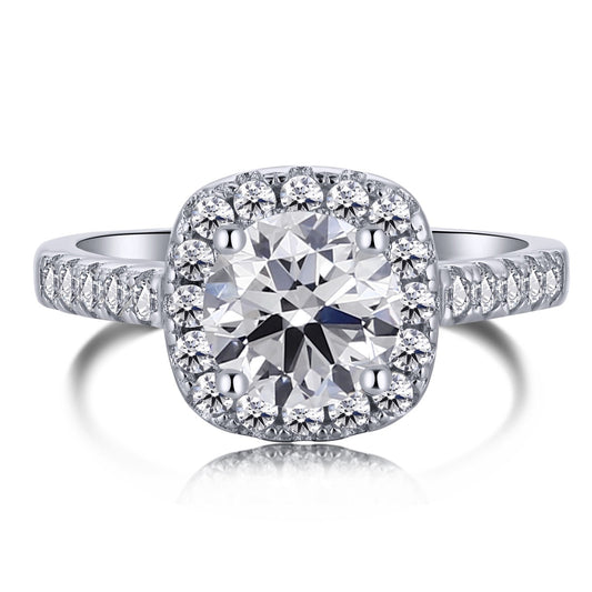 [Everoly JW]Dazzling Resplendent Round Cut Wedding Ring