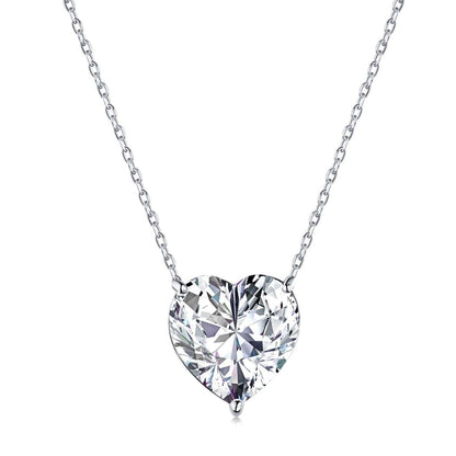 [Everoly JW]6.0 carat Radiant Heart Shape Necklace