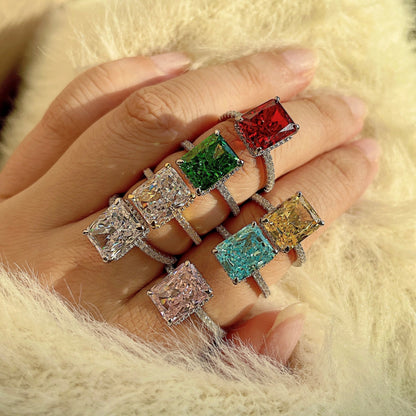 [Everoly JW]4.0 Carat Luxurious Engagement Ring