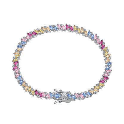[Everoly JW]Ornate Sparkling Multi Cut Party Bracelet
