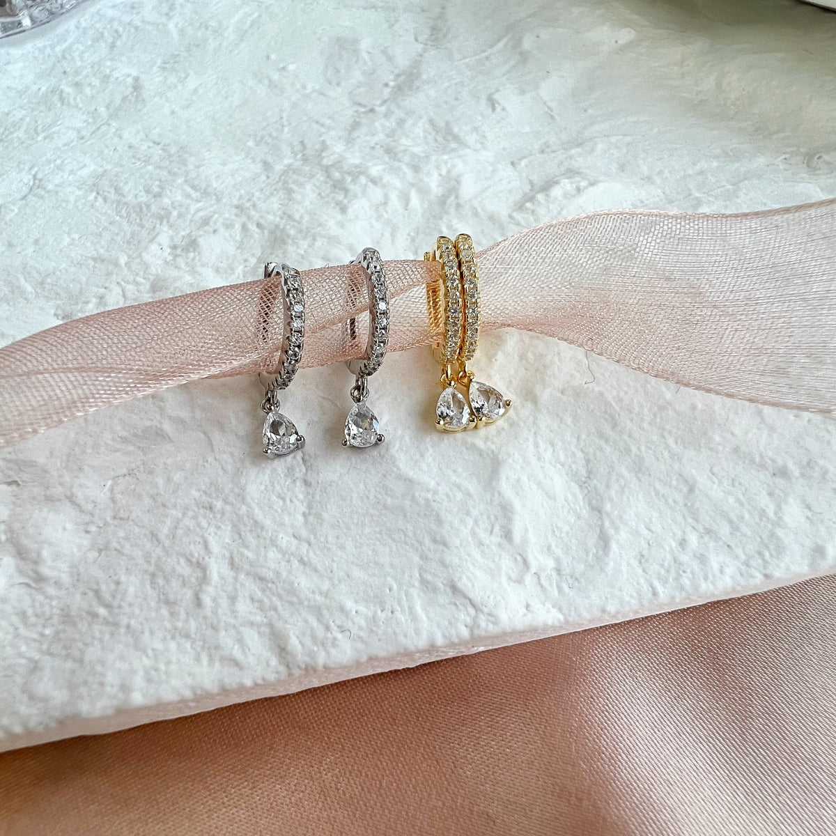 [Everoly JW]Luxurious Geometric Drop Earrings