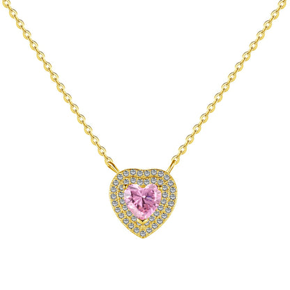 [Everoly JW]Exquisite Heart Shape Necklace