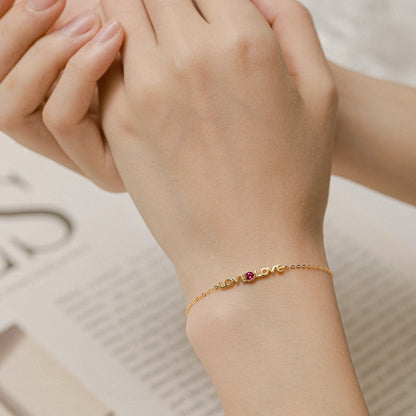 [Everoly JW]Romantic Heart Shape Lover Bracelet