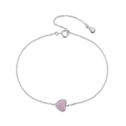 [Everoly JW]Heart-Shaped Gentle and Versatile Bracelet