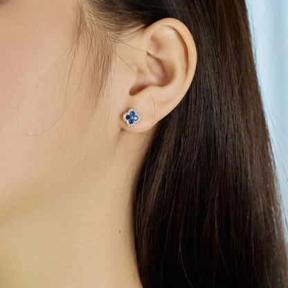 [Everoly JW]Four-Leaf Clover Flower Shaped Earrings