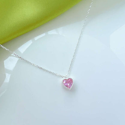 [Everoly JW]Ornate Heart Shape Necklace