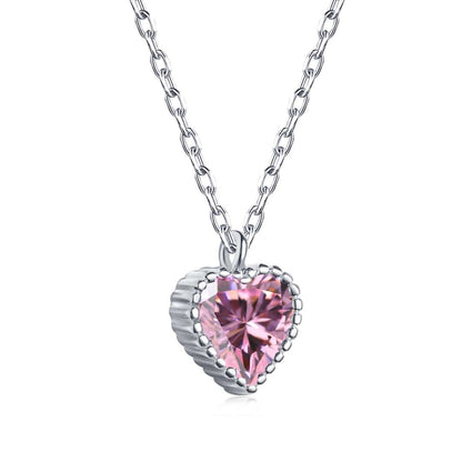 [Everoly JW]Ornate Heart Shape Necklace