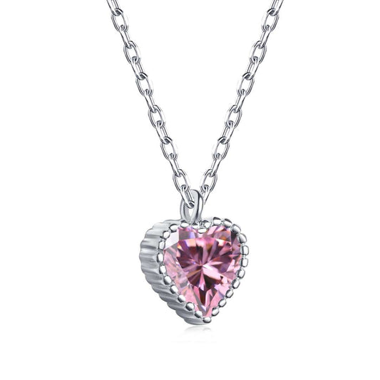 [Everoly JW]Ornate Heart Shape Necklace