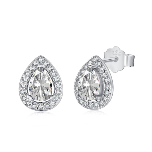 [Everoly JW]Luxurious Water Drop Shape Earrings