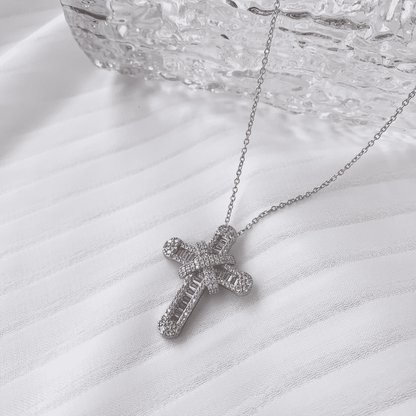 [Everoly JW]Gypsophila With Dimonds Necklace