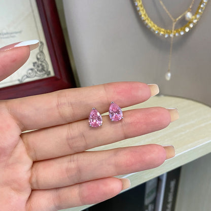 [Everoly JW]Ornate Water Drop Shape Earrings