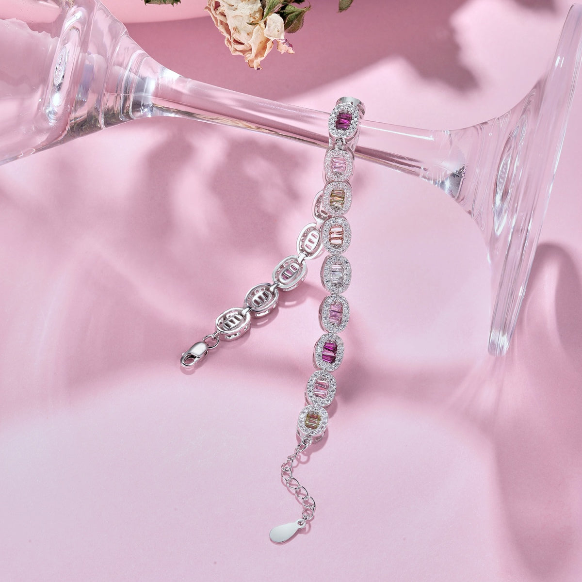 [Everoly JW]Exquisite Ornate Emerald Cut Daily Bracelet