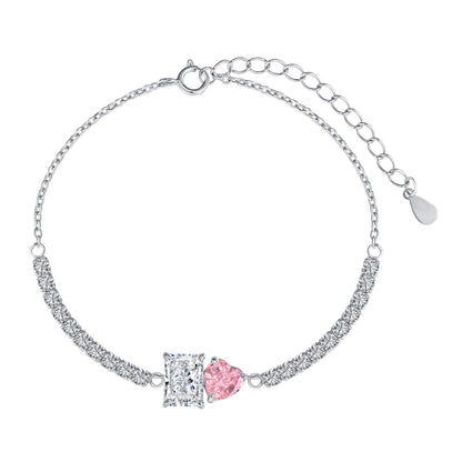 [Everoly JW]Dazzling Unique Multi Shape Lover Bracelet