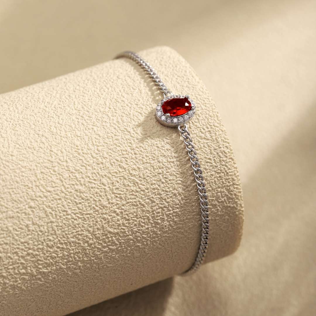 [Everoly JW]Exquisite Oval Shape Bracelet