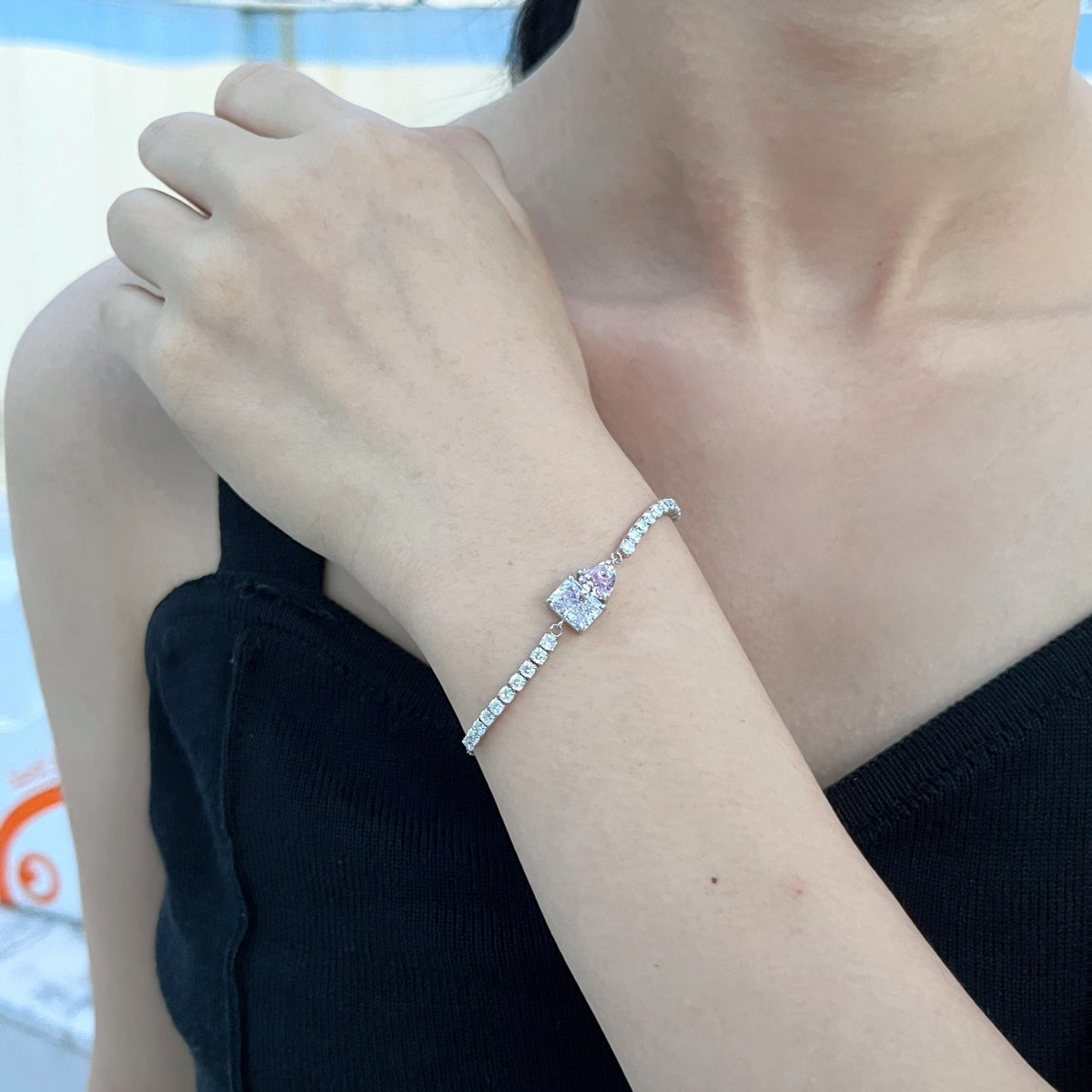 [Everoly JW]Dazzling Unique Multi Shape Lover Bracelet