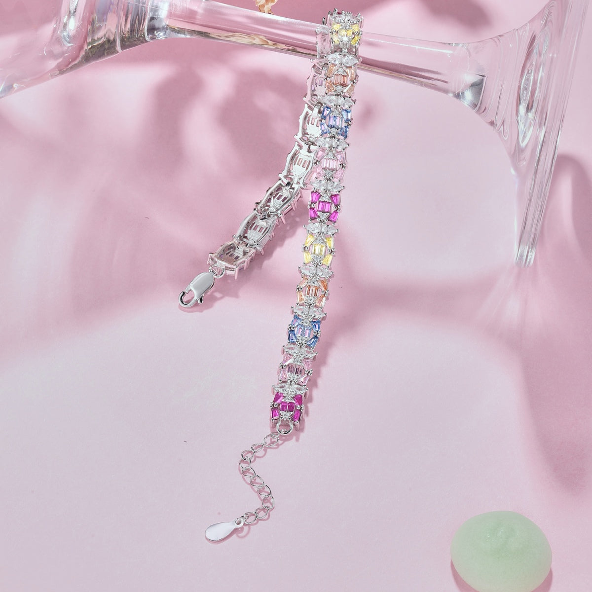 [Everoly JW]Delicate Colorful Multi Cut Party Bracelet