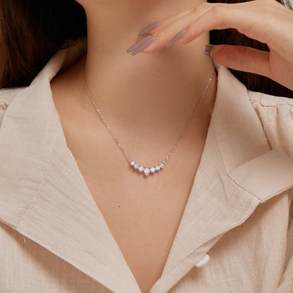 [Everoly JW]Dainty Colorful Heart Necklace