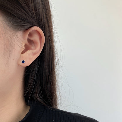 [Everoly JW]Sparkling Colorful Round Shape Earrings