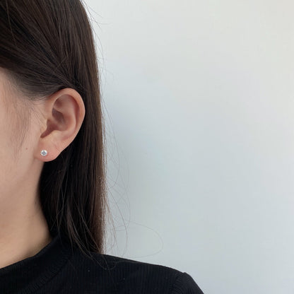 [Everoly JW]Sparkling Colorful Round Shape Earrings