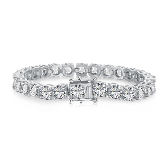 [Everoly JW]0.75 Carat Dazzling Round Cut Wedding Bracelet