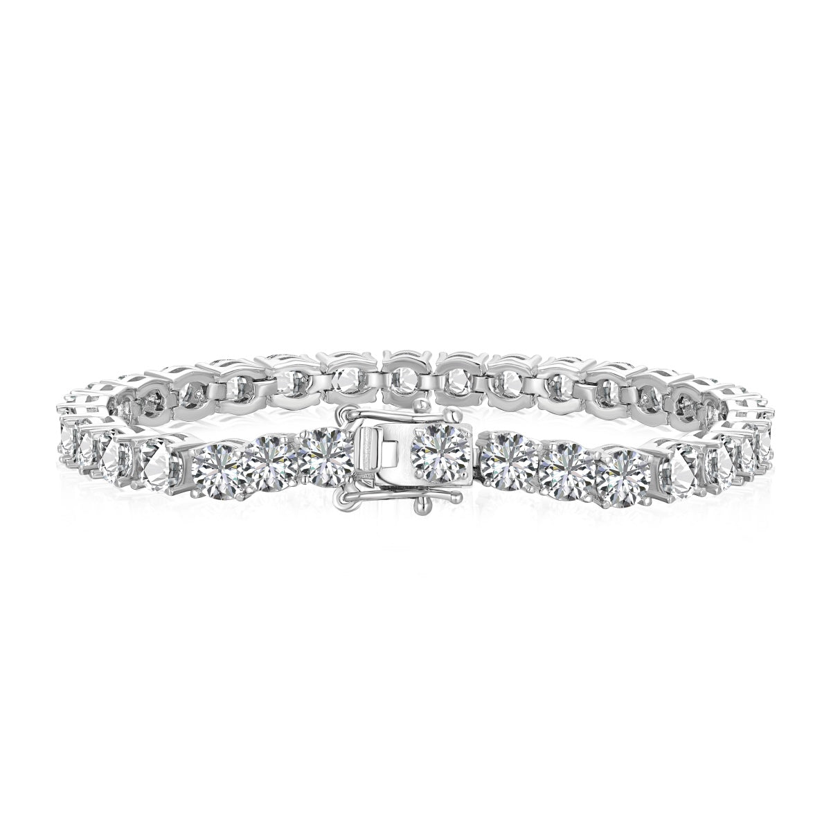 [Everoly JW]Ornate Sparkling Round Cut Wedding Bracelet