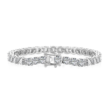 [Everoly JW]Ornate Sparkling Round Cut Wedding Bracelet