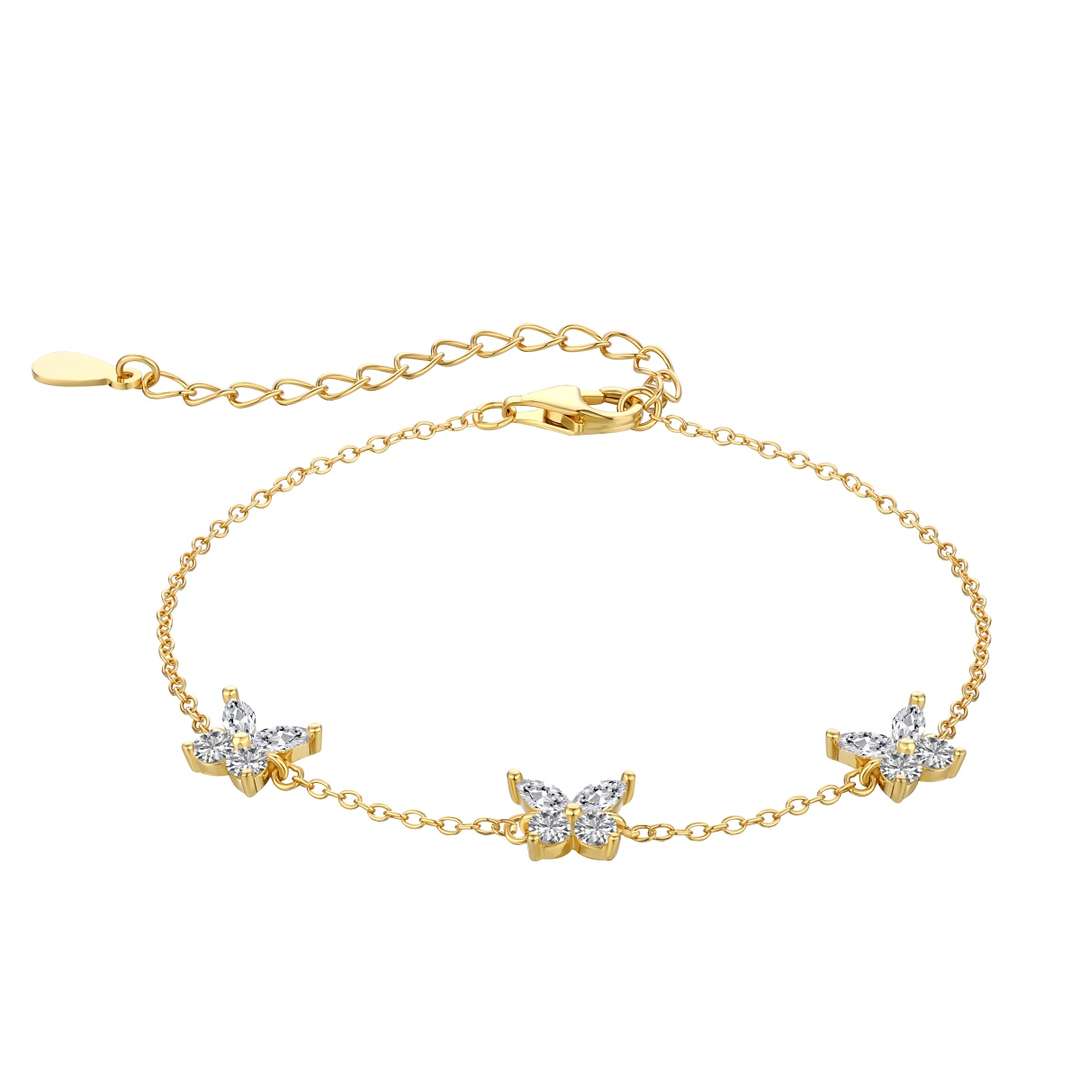 [Everoly JW]Radiant Butterfly Shape Necklace