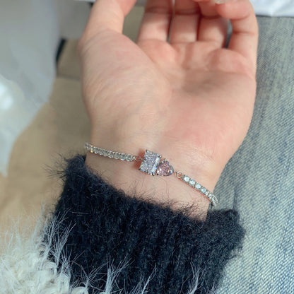 [Everoly JW]Dazzling Unique Multi Shape Lover Bracelet