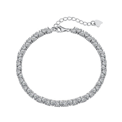 [Everoly JW]Dazzling Romantic Heart Shape Lover Bracelet
