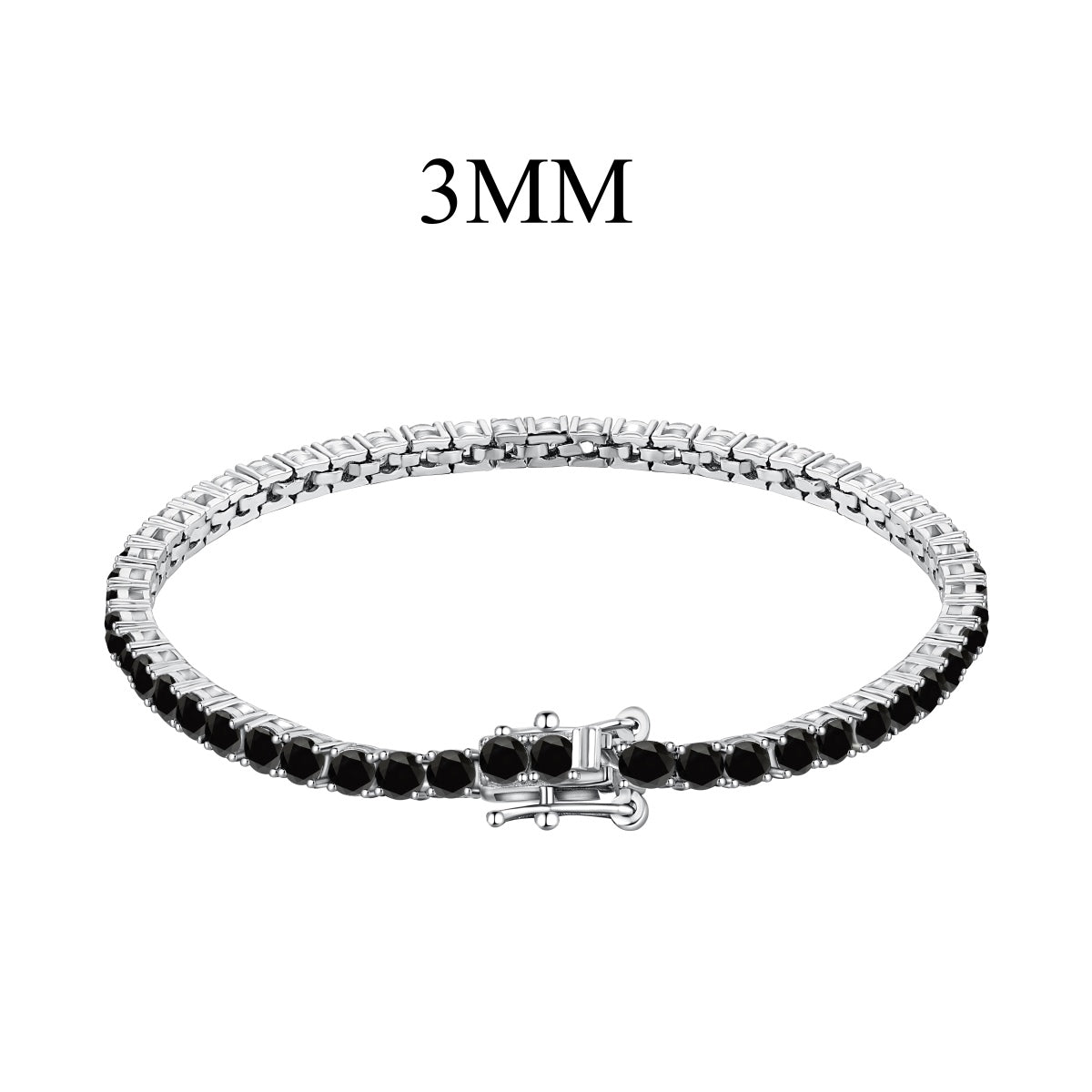 [Everoly JW]Radiant Colorful Round Cut Party Bracelet