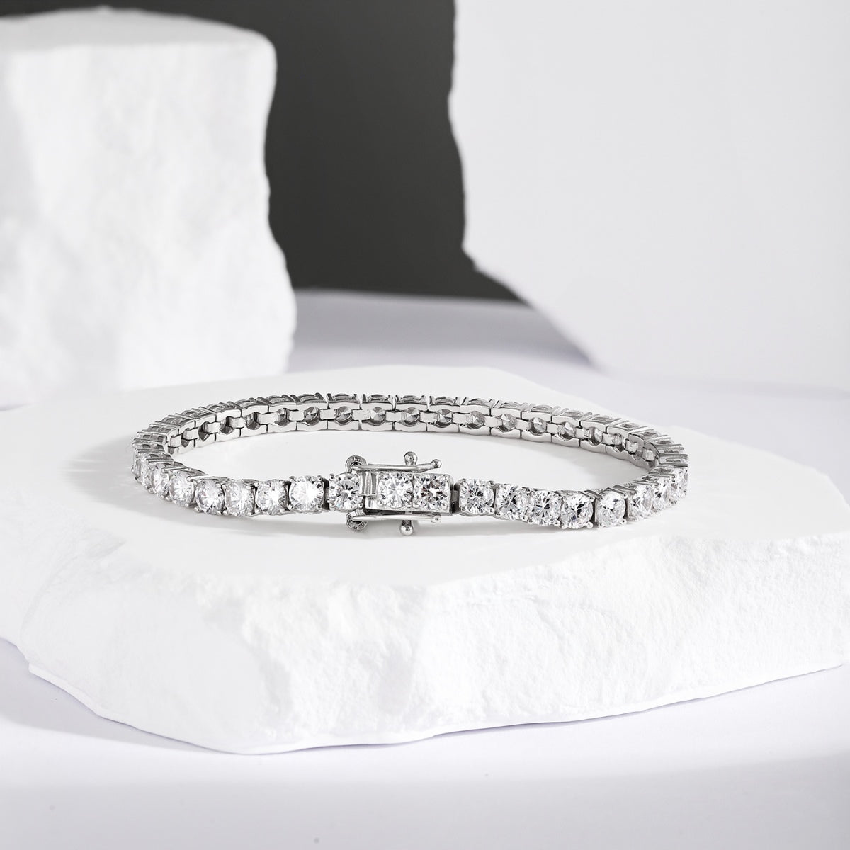 [Everoly JW]Radiant Colorful Round Cut Party Bracelet