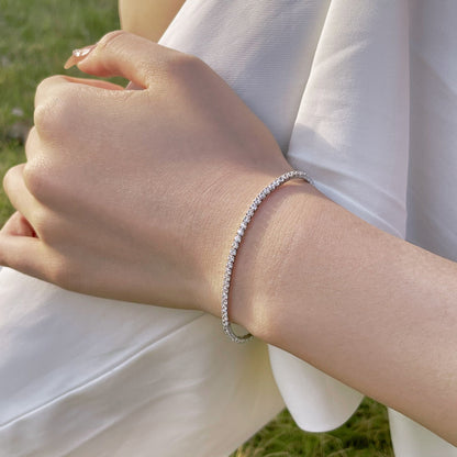 [Everoly JW]Radiant Colorful Round Cut Party Bracelet