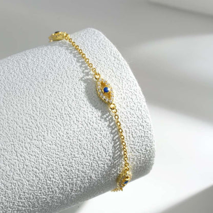 [Everoly JW]Evil Eye Shape Pendent Necklace