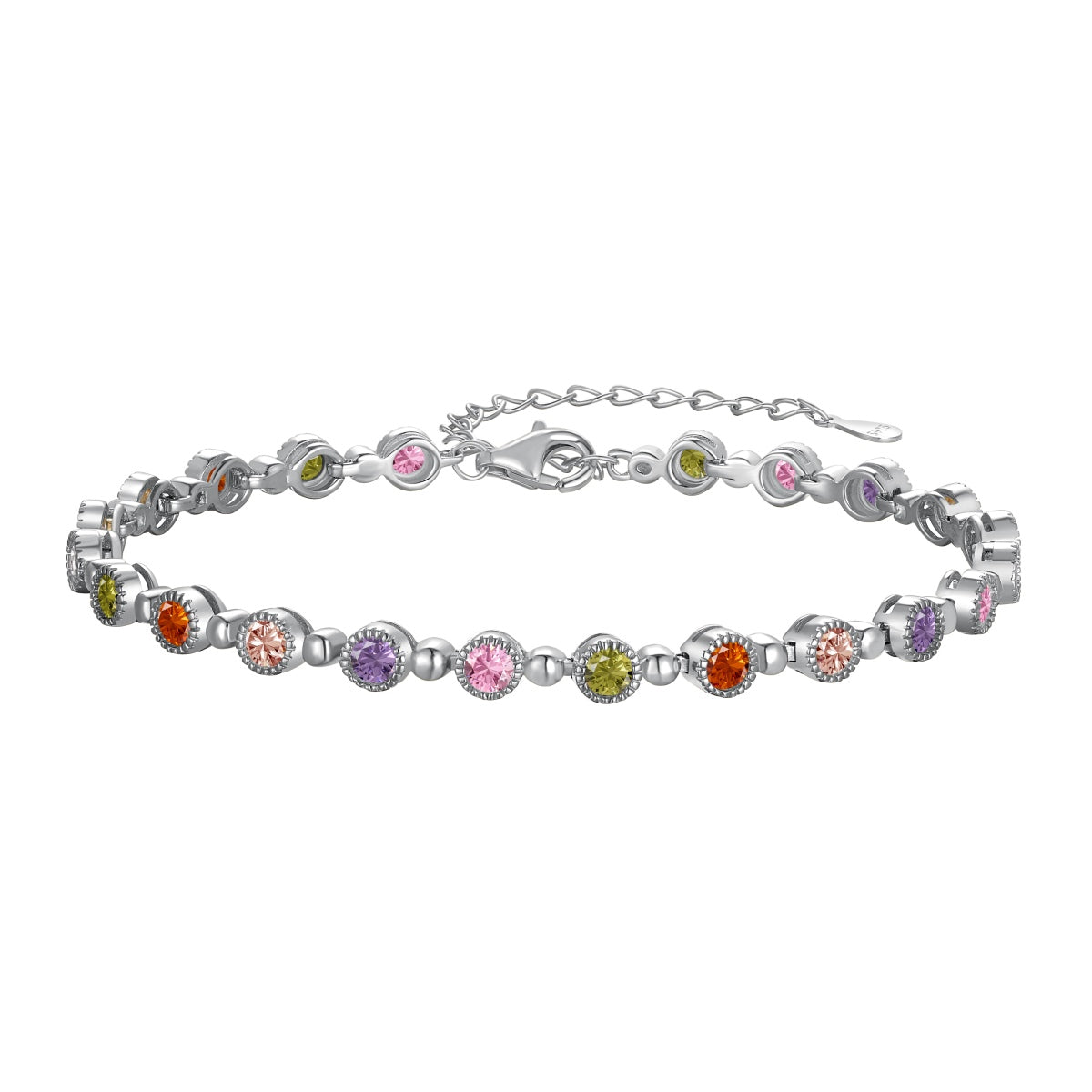 [Everoly JW]Sparkling Exquisite Round Cut Party Bracelet