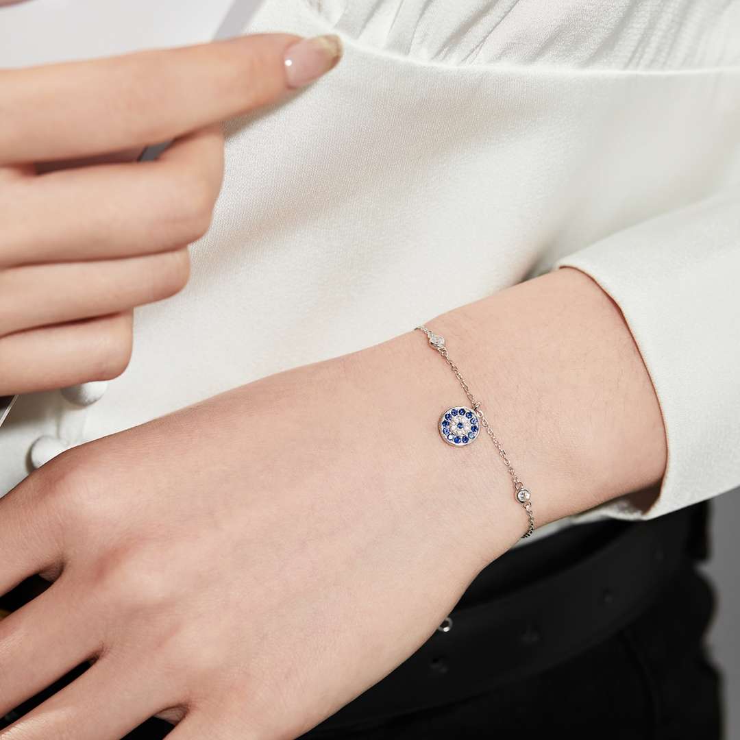 [Everoly JW]Devil's Eye Round Shape Bracelet