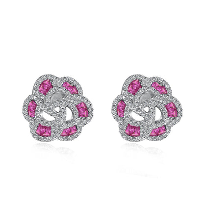 [Everoly JW]Exquisite Flower Shape Daily Earrings