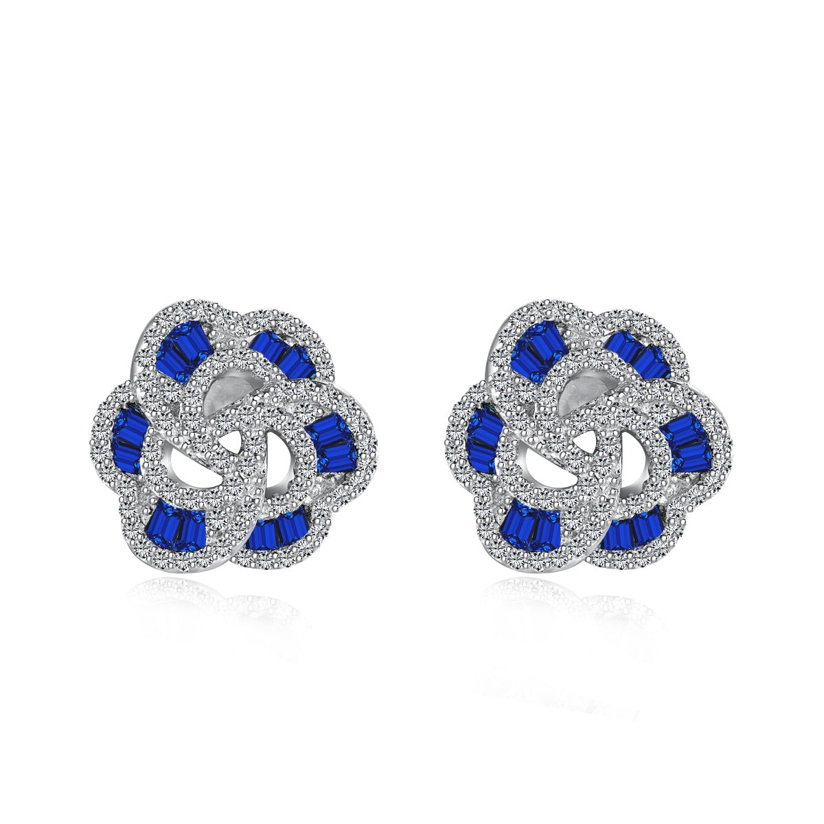 [Everoly JW]Exquisite Flower Shape Daily Earrings