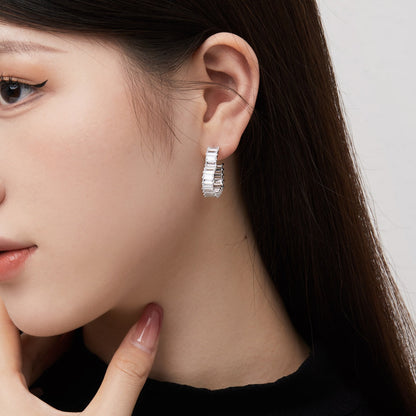 [Everoly JW]Radiant Heart Cutout Earrings