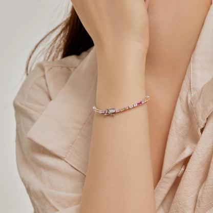 [Everoly JW]Delicate Romantic Heart Shape Lover Bracelet