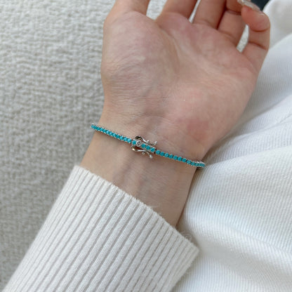 [Everoly JW]Dazzling Exquisite Round Cut Daily Bracelet