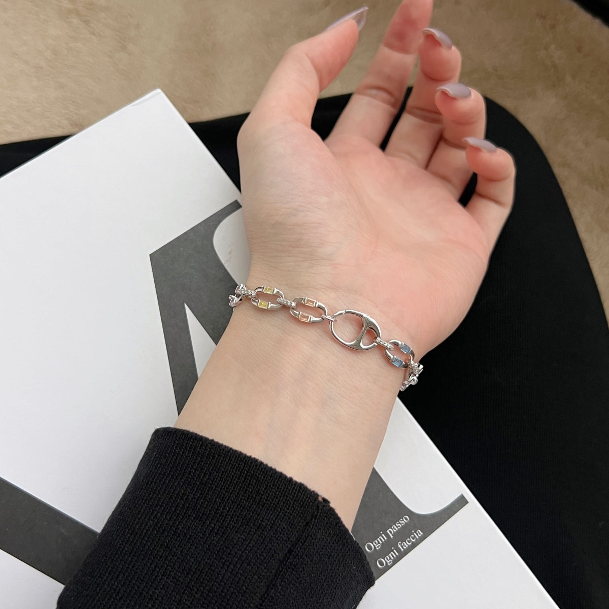 [Everoly JW]Dazzling Colorful Daily Bracelet