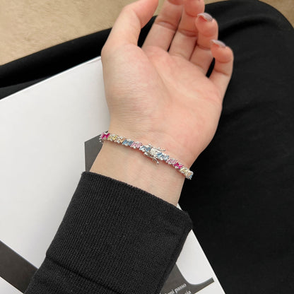 [Everoly JW]Ornate Sparkling Multi Cut Party Bracelet