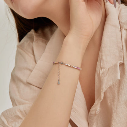 [Everoly JW]Delicate Romantic Heart Shape Lover Bracelet